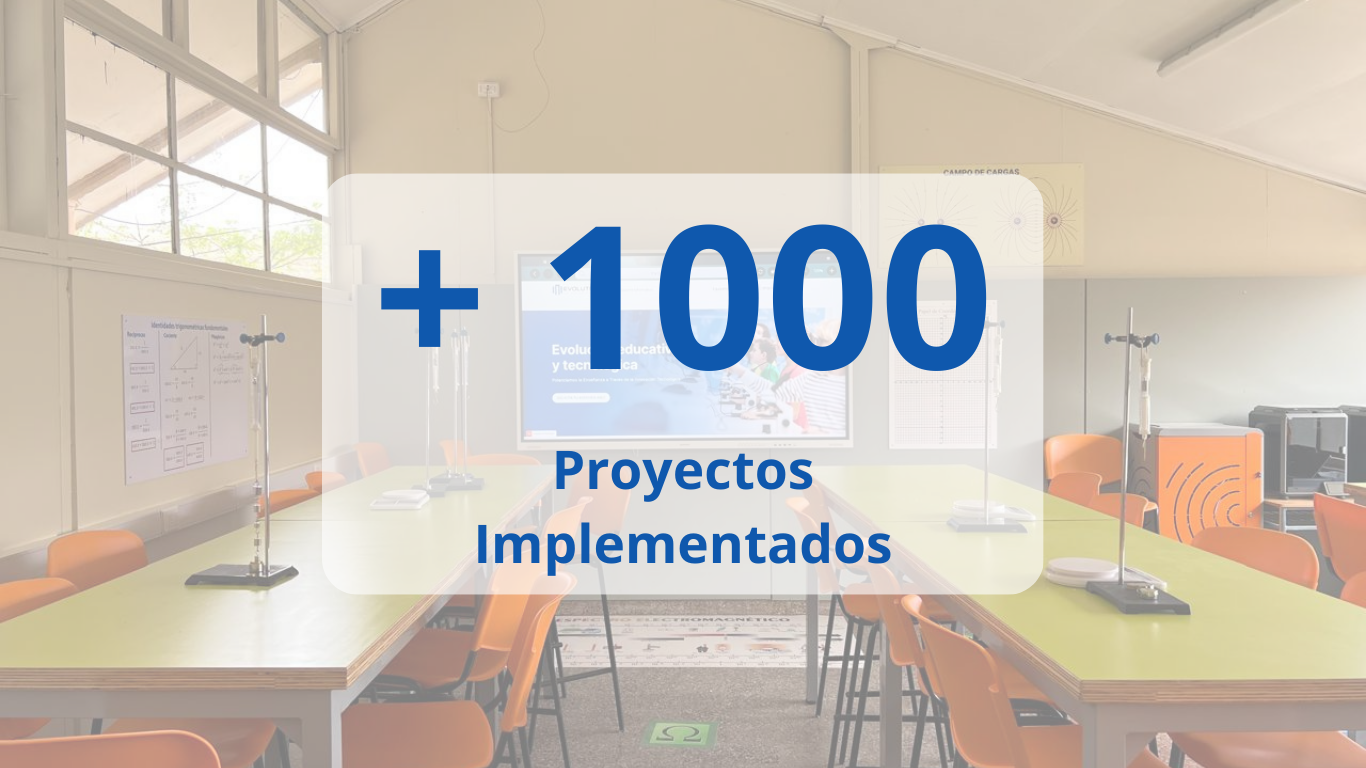 + 1000 Proyectos implementados